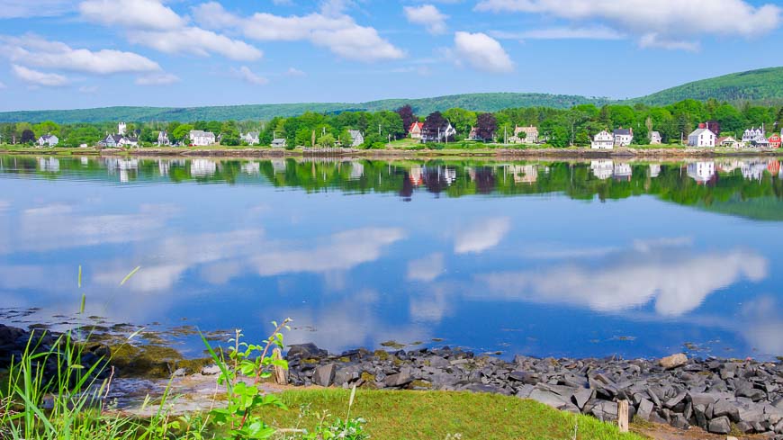 Beautiful views from Annapolis Royal, Nova Scotia