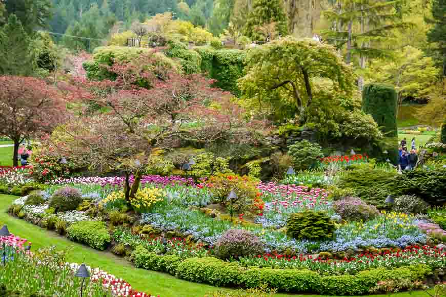 The Butchart Gardens – Victoria, Canada – Visiting in the Summer