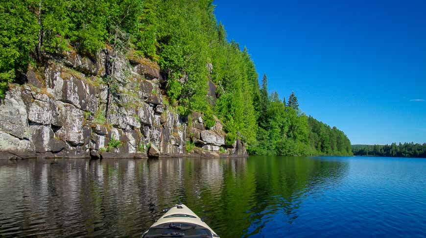 Canoeing in La Mauricie