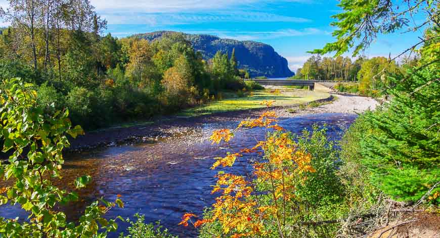 Nice views of the Old Woman River