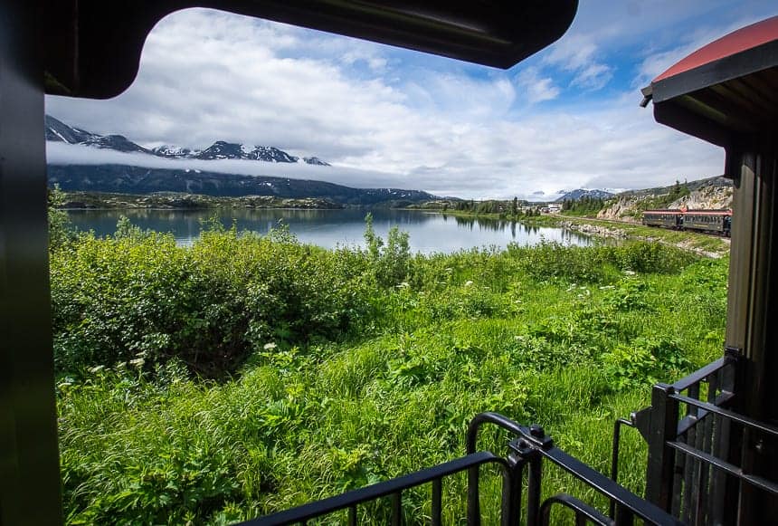 Incredible views on the White Pass Scenic Railway