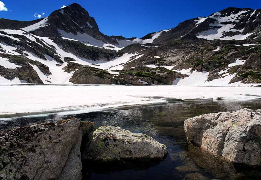 Blue Lake in the Brainard Lake Recreation Area - Photo credit: Jonathon Reyes on Flickr