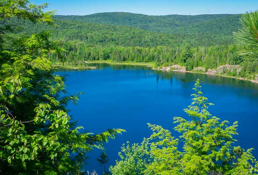 Hiking in La Mauricie National park