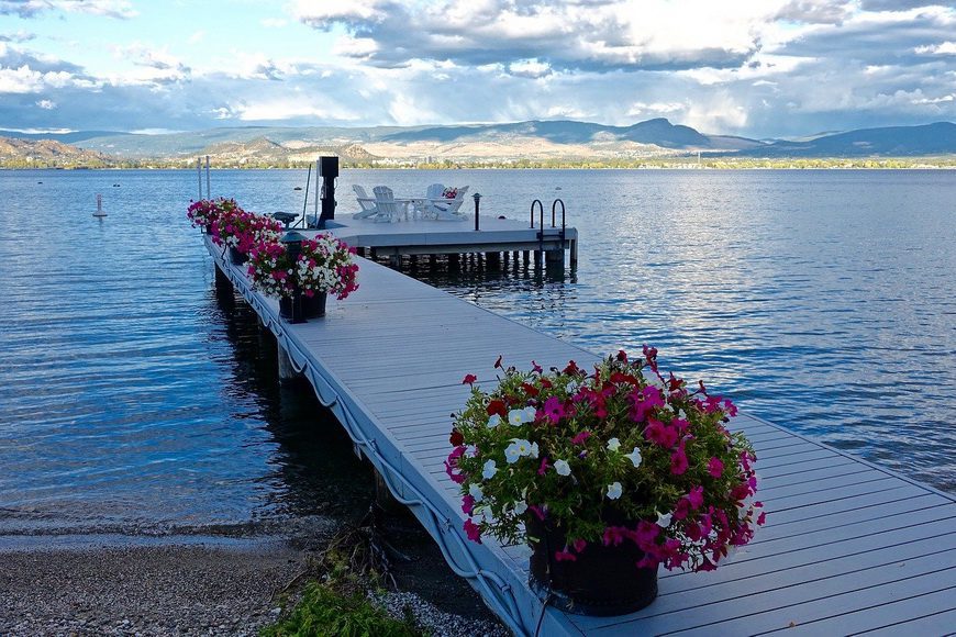 Go for a swim in the lake - one of the refreshing things to do in the Okanagan