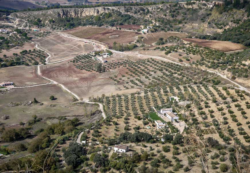 Beautiful countryside around Ronda