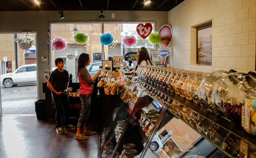 The Candy Vault on Hudson in Salmon Arm