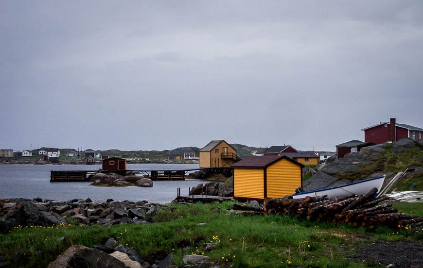 Colourful fishing villages on the drive to Tilting