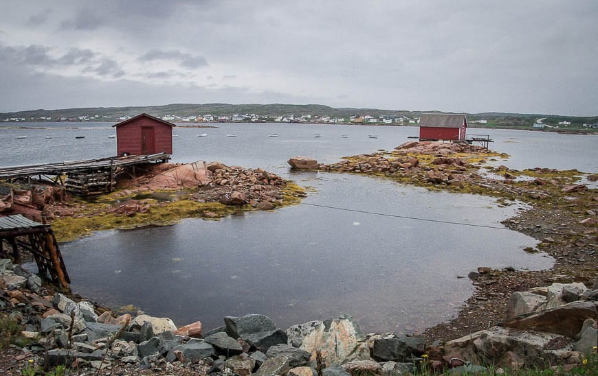 There's a distinct lack of soil on the island