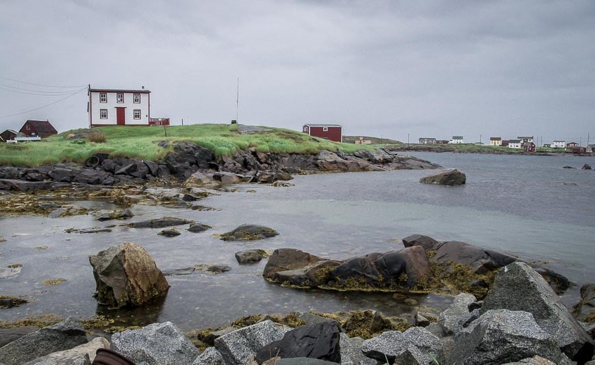 Houses on the island have a lot of character