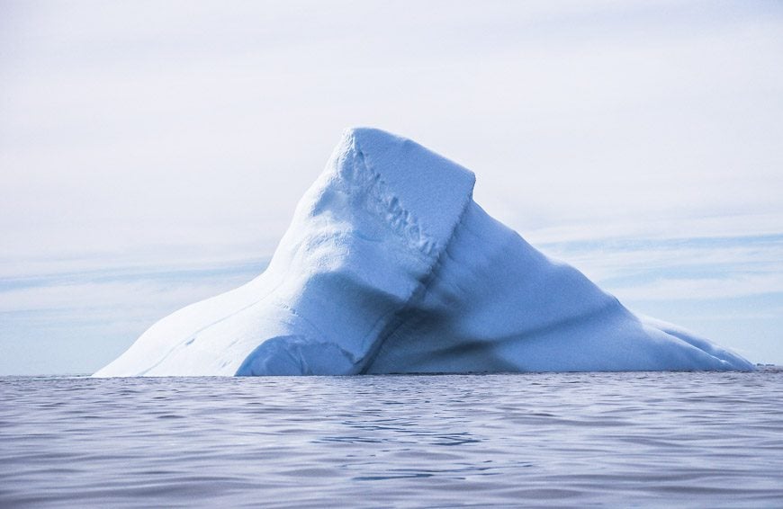 This iceberg is stable we're told - until it's not