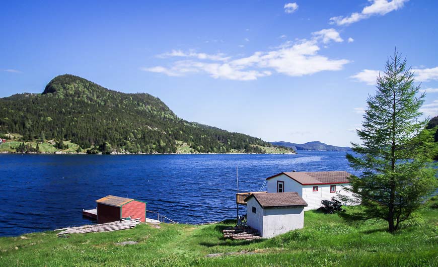 Tea and cookies were served in this cabin on the Rugged Beauty boat tour