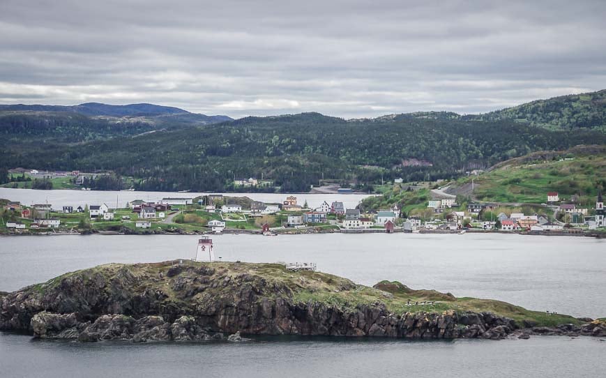 A view to Trinity from the trail