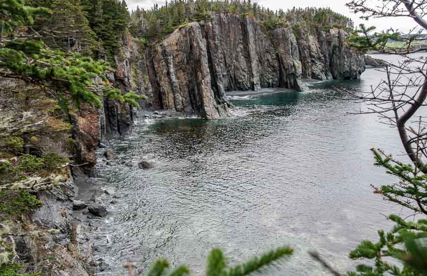 Wonderful rock formations along the coast everywhere you look