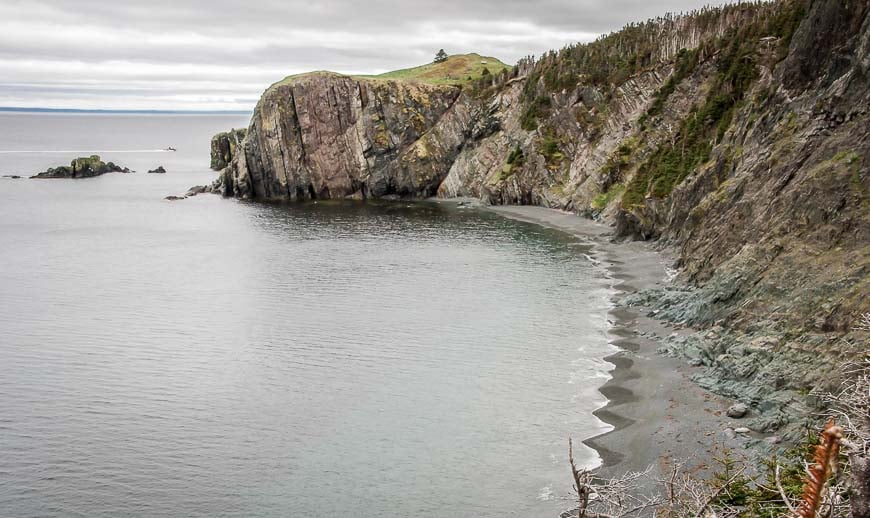 Dry Cove Beach - a famous capelin beach