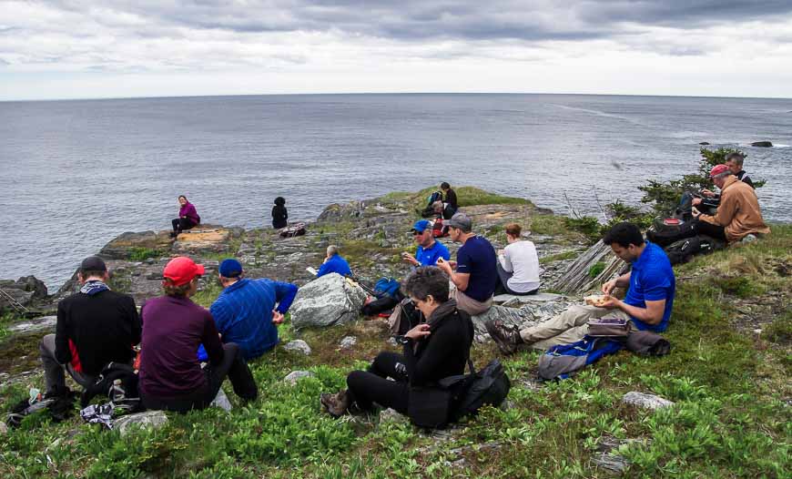 There's definitely a lot of us out hiking the Spurwink Island Trail