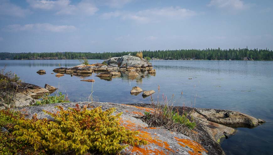 One of the first views in Hidden Lake Territorial Park, NWT