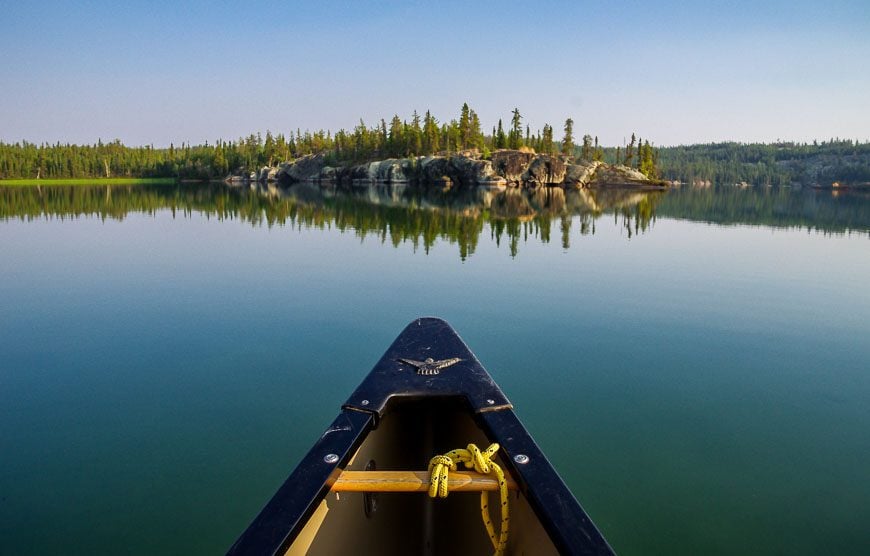 Super calm water was great for reflections