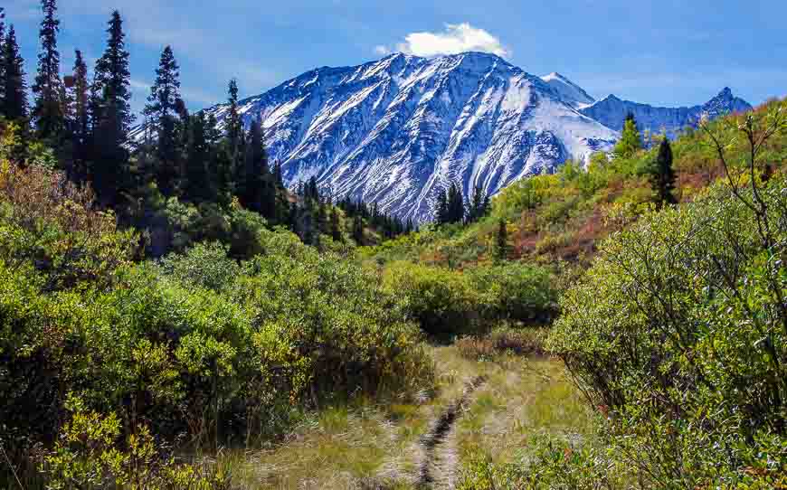 It pays to look back on the descent