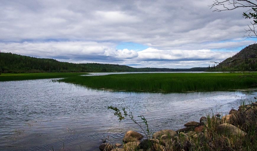 Arriving at Prosperous Lake