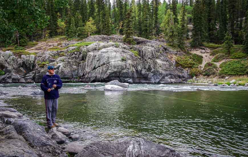 The entrance to the Tartan Rapids