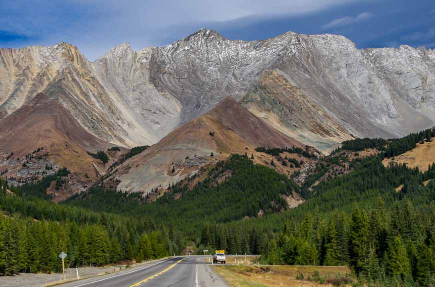 Heading up towards Highwood Pass