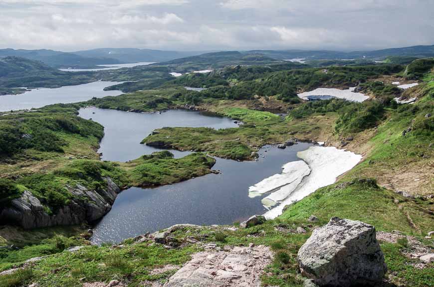 The ice is still holding on in early July