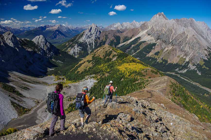 Kananaskis Trail hikes - Pocaterra Ridge off of Highwood Pass