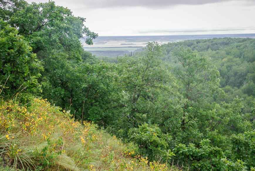 Looking out to the prairie