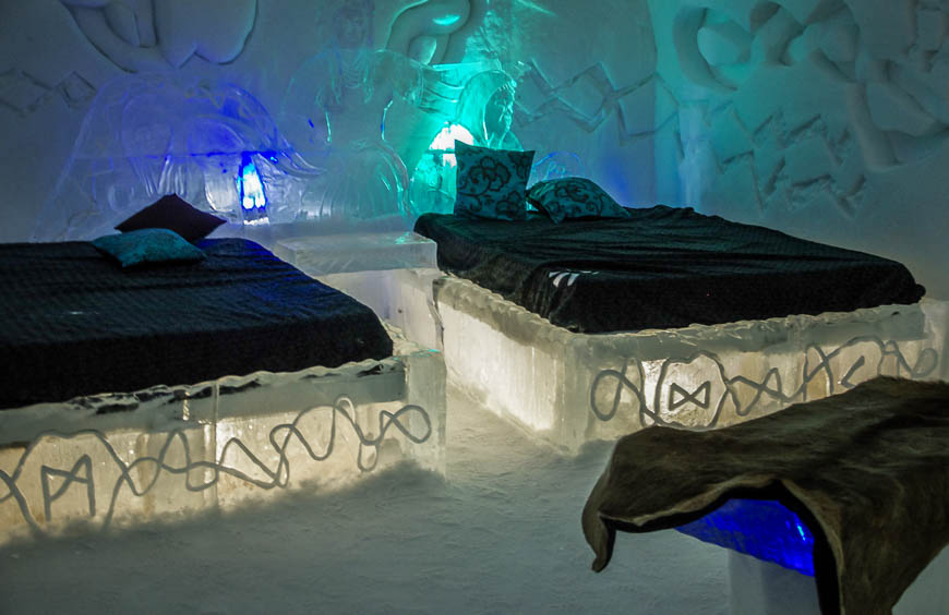 A tour of the Ice Hotel is a fun thing to do in Quebec City in winter