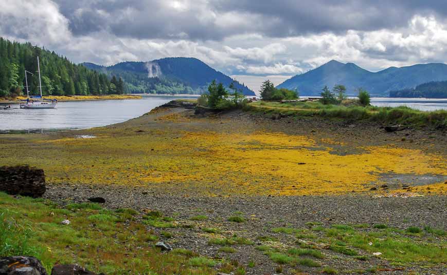 Our launch site is about an hour's drive from Sandspit