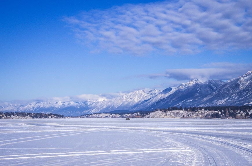 A stunning winter playground