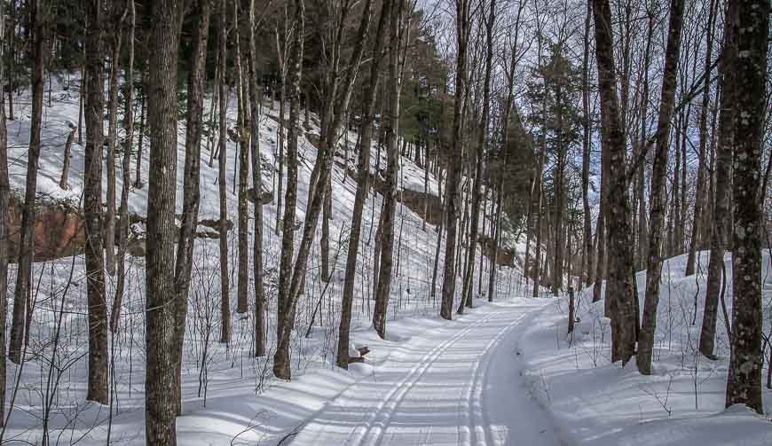 Beautiful trails - empty on weekdays