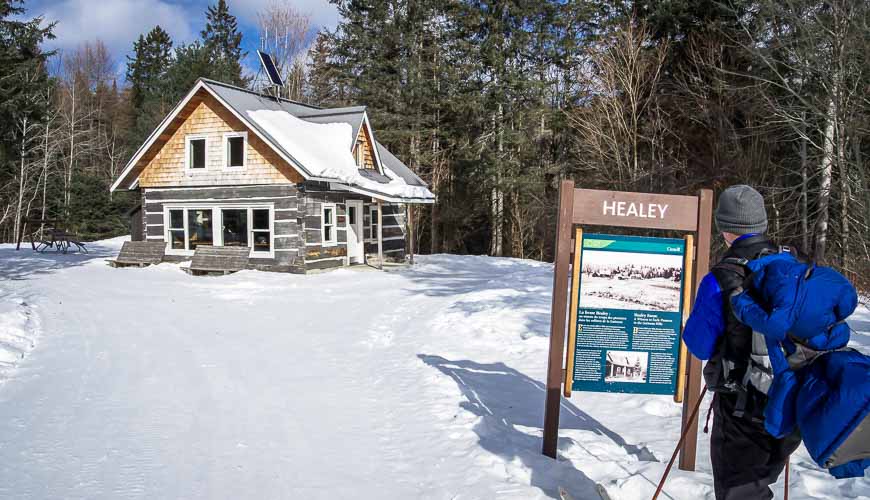 Healy House - another of the historic warming lodges