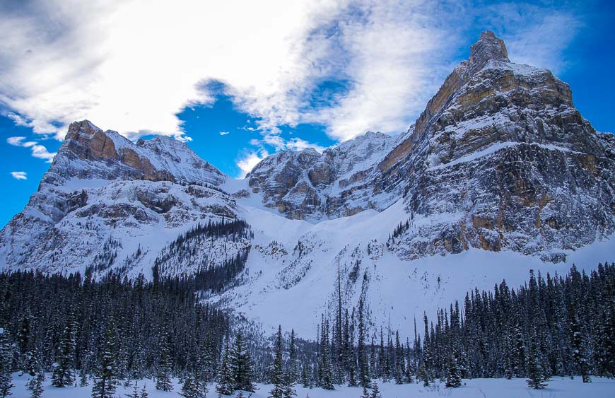 Beautiful mountains in all directions in Chickadee Valley