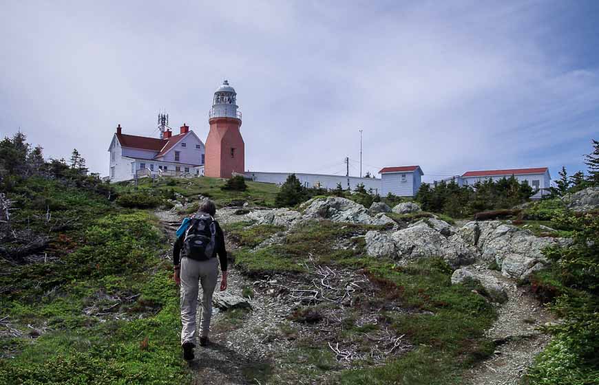 Heading for the Long Point Lighthouse