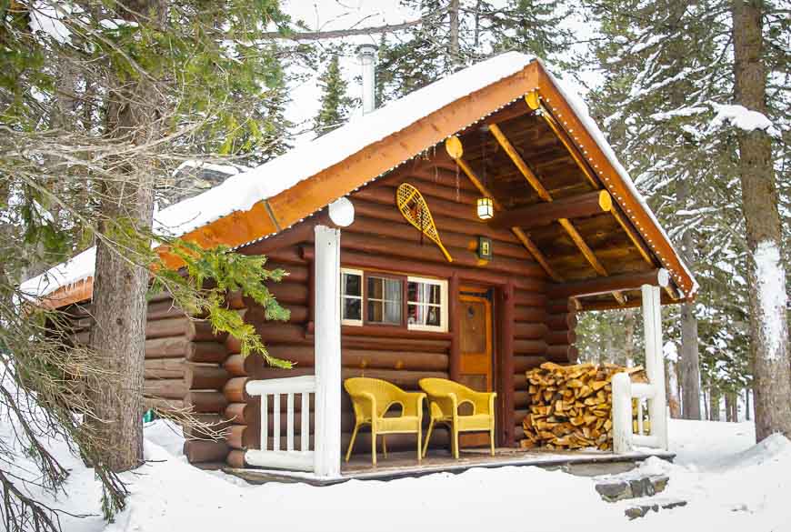 Our cabin at Storm Mountain Lodge