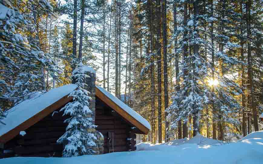 The beauty of a morning in the mountains