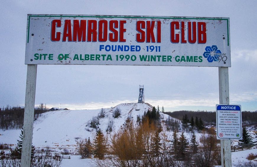 The Camrose Ski Club - founded in 1911