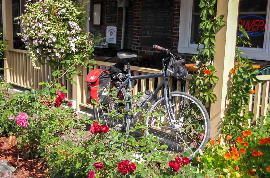 Food stop in the Eastern Townships