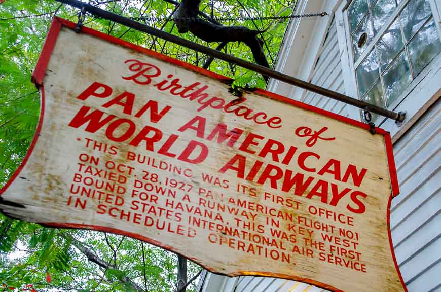 Birthplace of Pan American World Airways