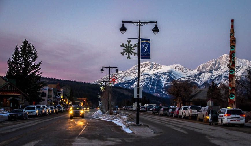 Jasper at first light in February