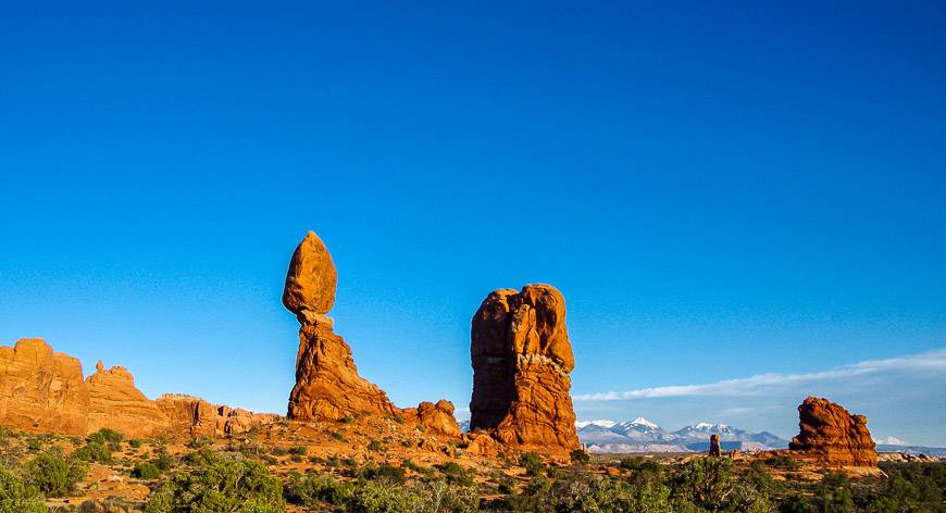 Balanced Rock looks so different depending on where you are standing