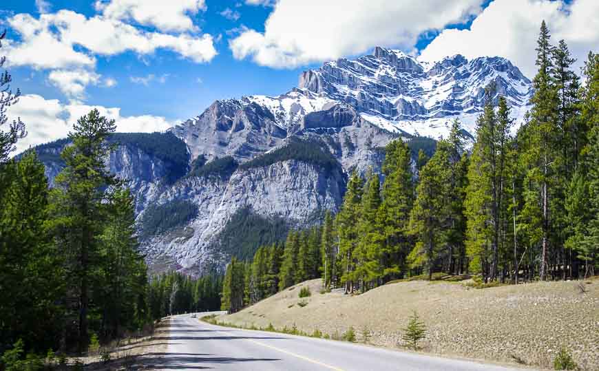 Looking back towards Cascade Mountain