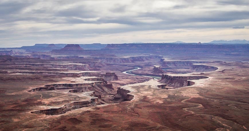 Stunning views of the Green River Valley