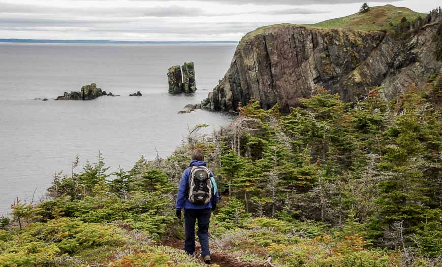 Gorgeous hiking on the Skerwink Trail - one of the top hikes in Canada