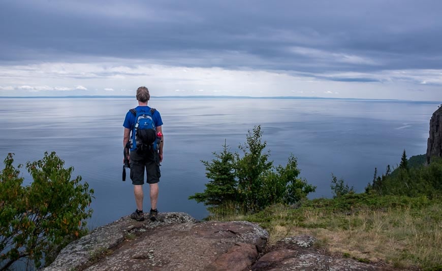 The view from the top of the Sleeping Giant - a top hike in Ontario