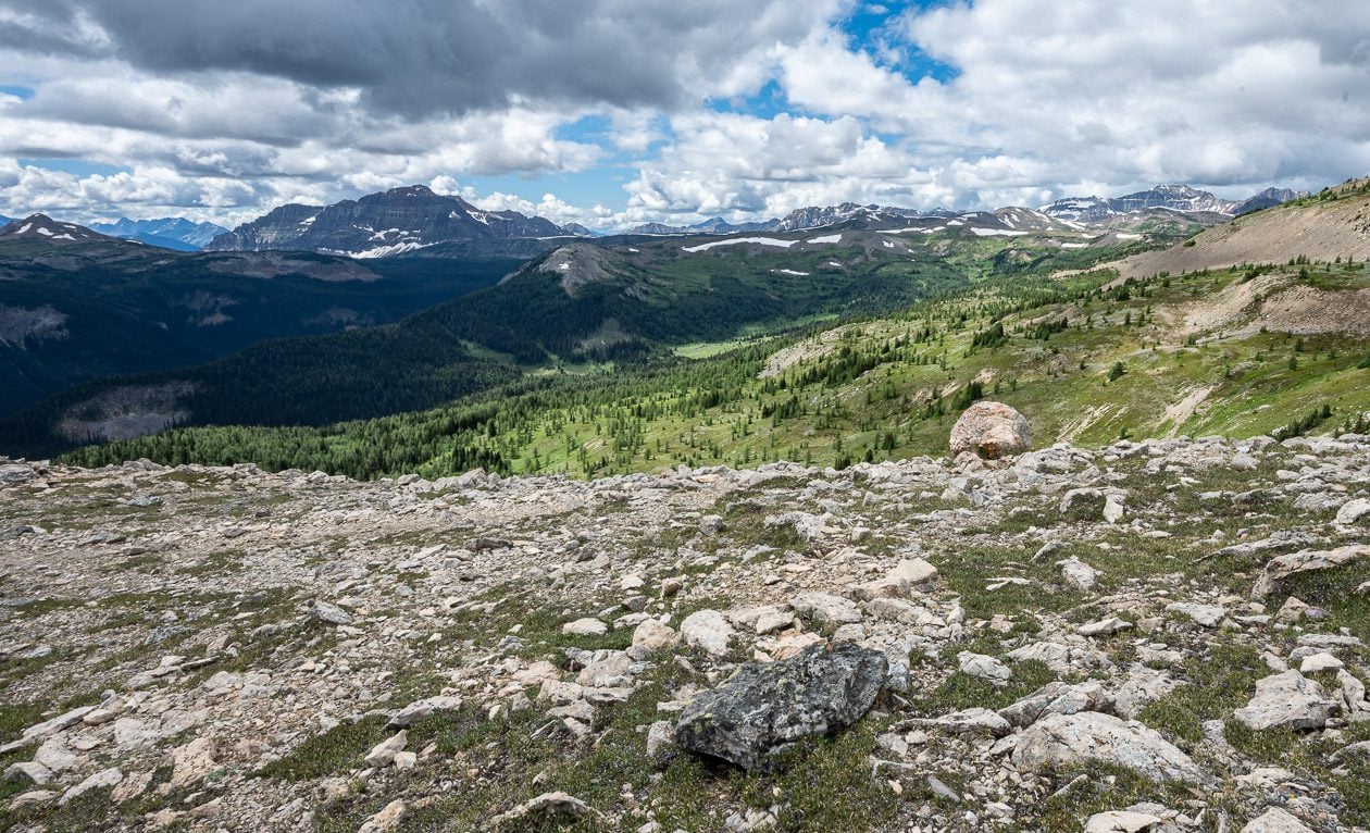 View above Harvey Lake