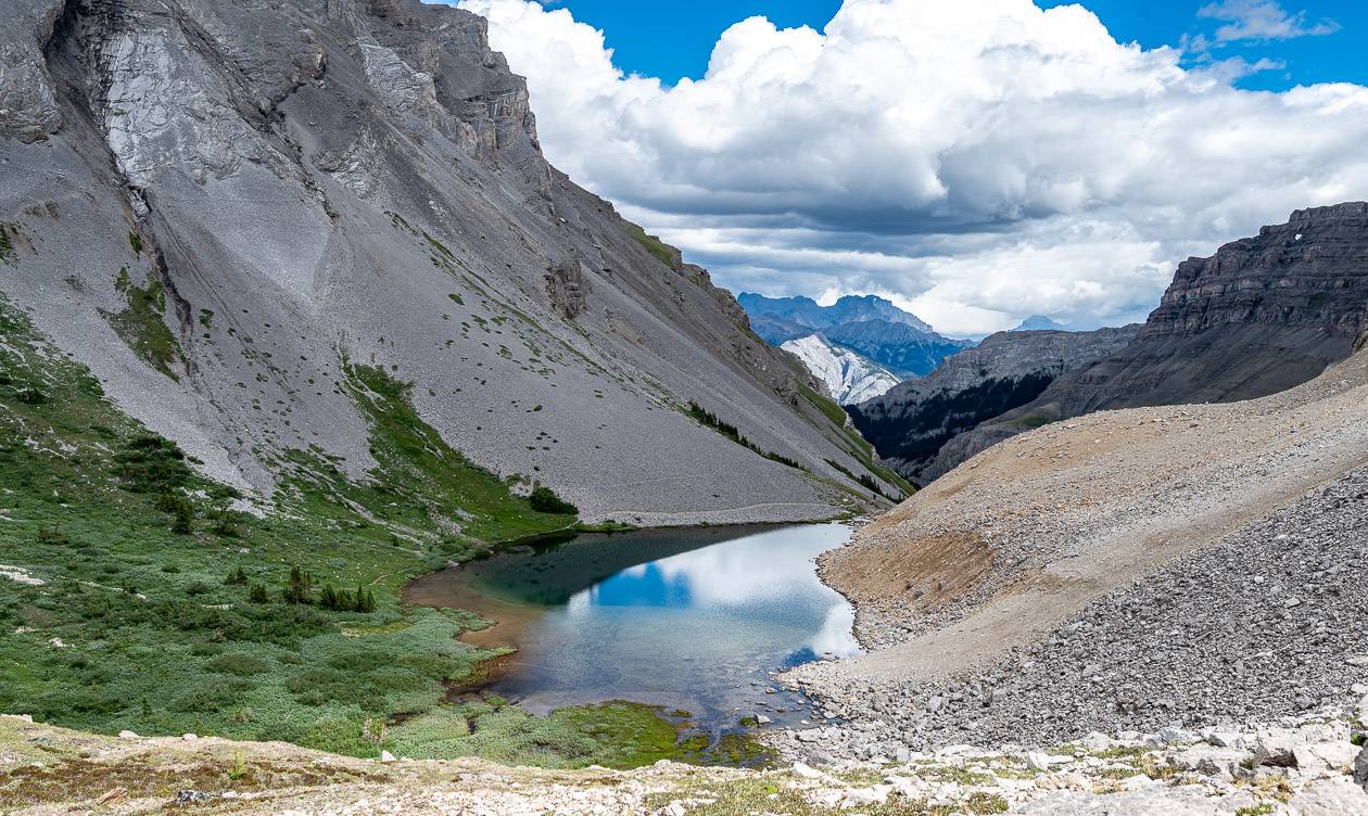 Lakelet above Bourgeau Lake