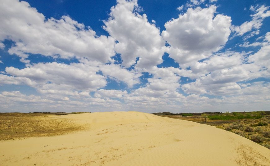 It's big sky country in the part of the world