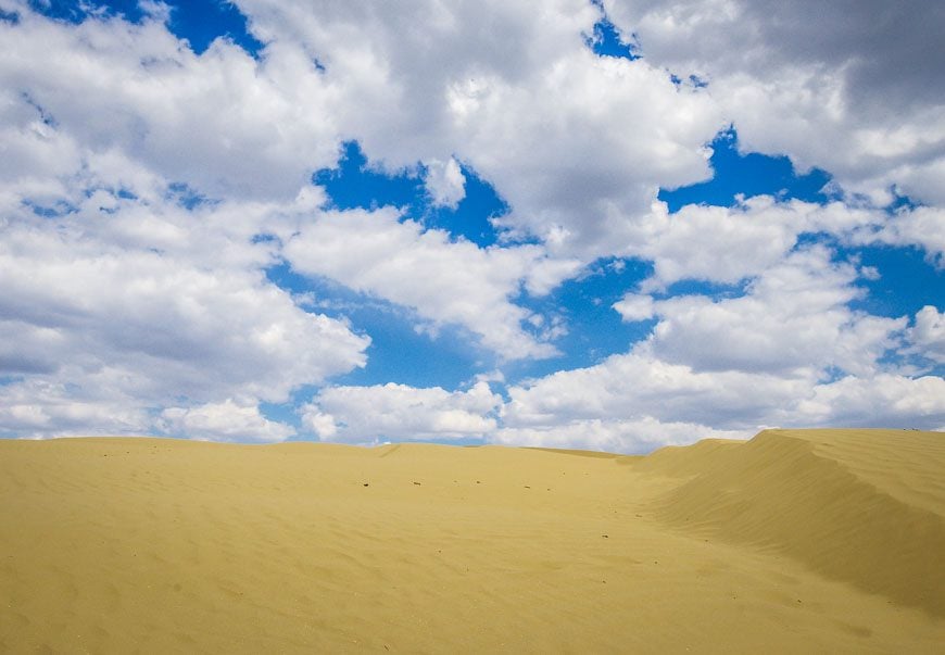 It's big sky country in the part of the world